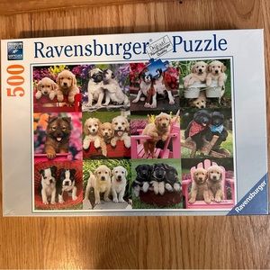 Puzzle 500 Pieces - Puppies!
